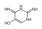 2,4-DIAMINOPYRIMIDIN-5-OL structure, CAS 70035-83-5