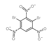 2,4-DIBROMO-1,3,5-TRINITROBENZENE structure, CAS 13506-78-0