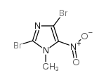 2,4-DIBROMO-1-METHYL-5-NITRO-1H-IMIDAZOLE structure, CAS 162759-90-2