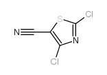 2,4-DICHLORO-5-CYANOTHIAZOLE structure, CAS 82554-18-5