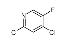 2,4-DICHLORO-5-FLUOROPYRIDINE structure, CAS 189281-48-9