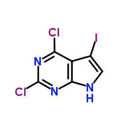 2,4-DICHLORO-5-IODO-7H-PYRROLO[2,3-D]PYRIMIDINE structure, CAS 1012785-51-1