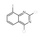 2,4-DICHLORO-8-IODOQUINAZOLINE structure, CAS 959237-40-2