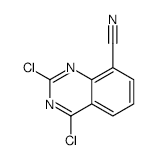 2,4-DICHLOROQUINAZOLINE-8-CARBONITRILE structure, CAS 1150617-71-2
