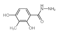 2,4-DIHYDROXY-3-METHYLBENZOHYDRAZIDE structure, CAS 1142211-15-1