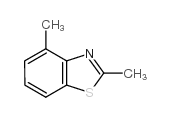 2,4-DIMETHYLBENZO[D]THIAZOLE structure, CAS 5262-63-5