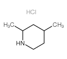2,4-DIMETHYLPIPERIDINE HYDROCHLORIDE structure, CAS 91846-47-8