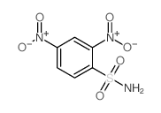 2,4-DINITROBENZENESULFONAMIDE structure, CAS 73901-01-6