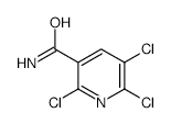 2,5,6-TRICHLORONICOTINAMIDE structure, CAS 142266-62-4