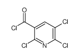 2,5,6-TRICHLORONICOTINOYL CHLORIDE structure, CAS 58584-88-6