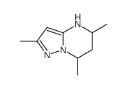 2,5,7-TRIMETHYL-4,5,6,7-TETRAHYDROPYRAZOLO[1,5-A]PYRIMIDINE structure, CAS 174469-70-6