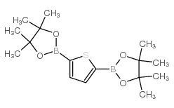 2,5-BIS(4,4,5,5-TETRAMETHYL-1,3,2-DIOXABOROLAN-2-YL)THIOPHENE structure, CAS 175361-81-6
