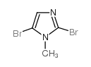 2,5-DIBROMO-1-METHYL-1H-IMIDAZOLE structure, CAS 53857-59-3
