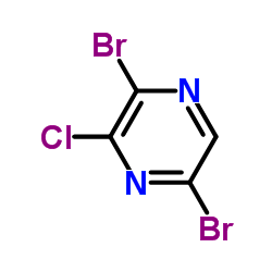 2,5-DIBROMO-3-CHLOROPYRAZINE structure, CAS 21943-16-8