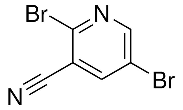 2,5-DIBROMONICOTINONITRILE structure, CAS 1214340-41-6