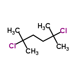 2,5-DICHLORO-2,5-DIMETHYLHEXANE structure, CAS 6223-78-5