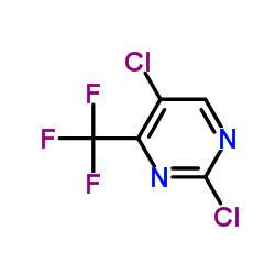 2,5-DICHLORO-4-(TRIFLUOROMETHYL)PYRIMIDINE structure, CAS 785777-98-2