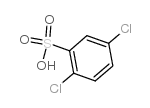2,5-DICHLOROBENZENESULFONIC ACID structure, CAS 88-42-6