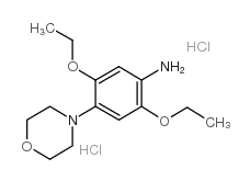 2,5-DIETHOXY-4-MORPHOLINOANILINE DIHYDROCHLORIDE structure, CAS 136334-84-4