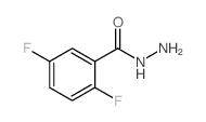 2,5-DIFLUOROBENZOHYDRAZIDE structure, CAS 265644-03-9