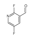 2,5-DIFLUORONICOTINALDEHYDE structure, CAS 1227602-25-6