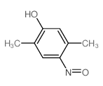 2,5-DIMETHYL-4-NITROSOPHENOL structure, CAS 20294-63-7
