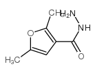 2,5-DIMETHYLFURAN-3-CARBOHYDRAZIDE structure, CAS 159881-93-3