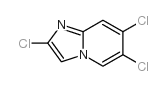 2,6,7-TRICHLOROIMIDAZO[1,2-A]PYRIDINE structure, CAS 131773-47-2