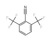 2,6-BIS(TRIFLUOROMETHYL)BENZONITRILE structure, CAS 25753-25-7