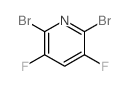 2,6-DIBROMO-3,5-DIFLUOROPYRIDINE structure, CAS 210169-13-4