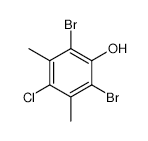 2,6-DIBROMO-4-CHLORO-3,5-DIMETHYLPHENOL structure, CAS 175204-32-7