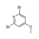 2,6-DIBROMO-4-METHOXYPYRIDINE structure, CAS 117873-72-0