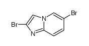 2,6-DIBROMOIMIDAZO[1,2-A]PYRIDINE structure, CAS 851916-83-1