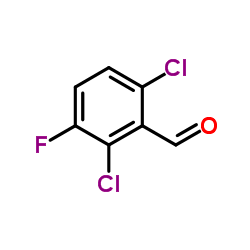 2,6-DICHLORO-3-FLUOROBENZALDEHYDE structure, CAS 178813-77-9