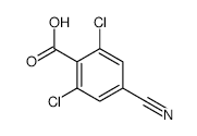 2,6-DICHLORO-4-CYANOBENZOIC ACID structure, CAS 1258298-05-3