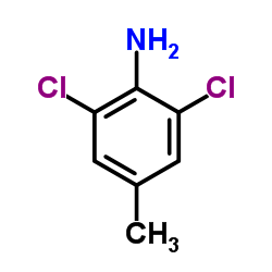 2,6-DICHLORO-4-METHYLANILINE structure, CAS 56461-98-4