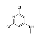 2,6-DICHLORO-N-METHYLPYRIDIN-4-AMINE structure, CAS 175461-33-3