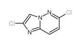 2,6-DICHLOROIMIDAZO[1,2-B]PYRIDAZINE structure, CAS 112581-77-8