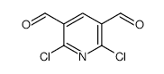 2,6-DICHLOROPYRIDINE-3,5-DICARBALDEHYDE structure, CAS 81319-42-8