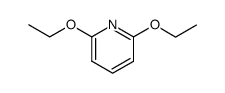 2,6-DIETHOXYPYRIDINE structure, CAS 13472-57-6