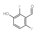 2,6-DIFLUORO-3-HYDROXYBENZALDEHYDE structure, CAS 152434-88-3
