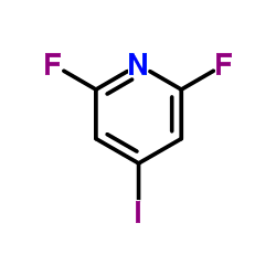 2,6-DIFLUORO-4-IODOPYRIDINE structure, CAS 685517-71-9