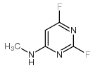 2,6-DIFLUORO-N-METHYLPYRIMIDIN-4-AMINE structure, CAS 165258-58-2