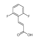 2,6-DIFLUOROCINNAMIC ACID structure, CAS 152152-09-5