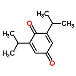 2,6-DIISOPROPYLCYCLOHEXA-2,5-DIENE-1,4-DIONE structure, CAS 1988-11-0