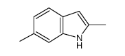 2,6-DIMETHYL-1H-INDOLE structure, CAS 5649-36-5