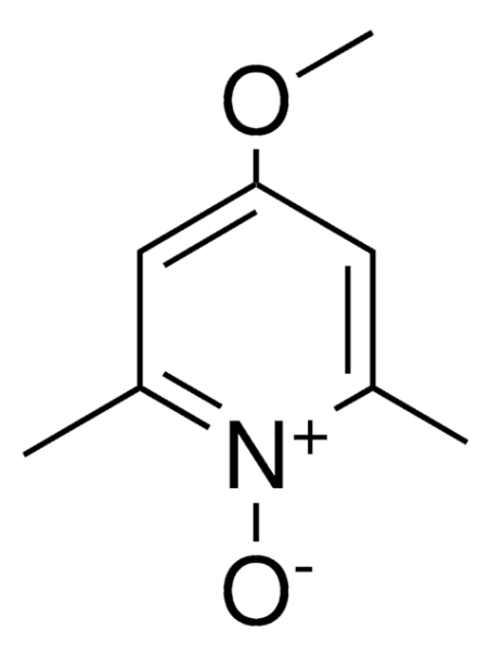 2,6-DIMETHYL-4-NITROPYRIDINE 1-OXIDE structure, CAS 4808-64-4