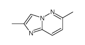 2,6-DIMETHYLIMIDAZO[1,2-B]PYRIDAZINE structure, CAS 17412-39-4