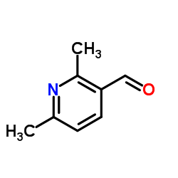 2,6-DIMETHYLPYRIDINE-3-CARBALDEHYDE structure, CAS 650141-20-1
