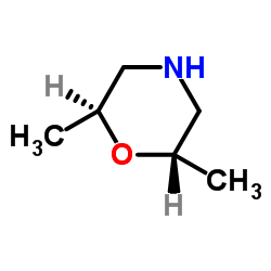 2,6-TRANS-DIMETHYLMORPHOLINE structure, CAS 6485-45-6